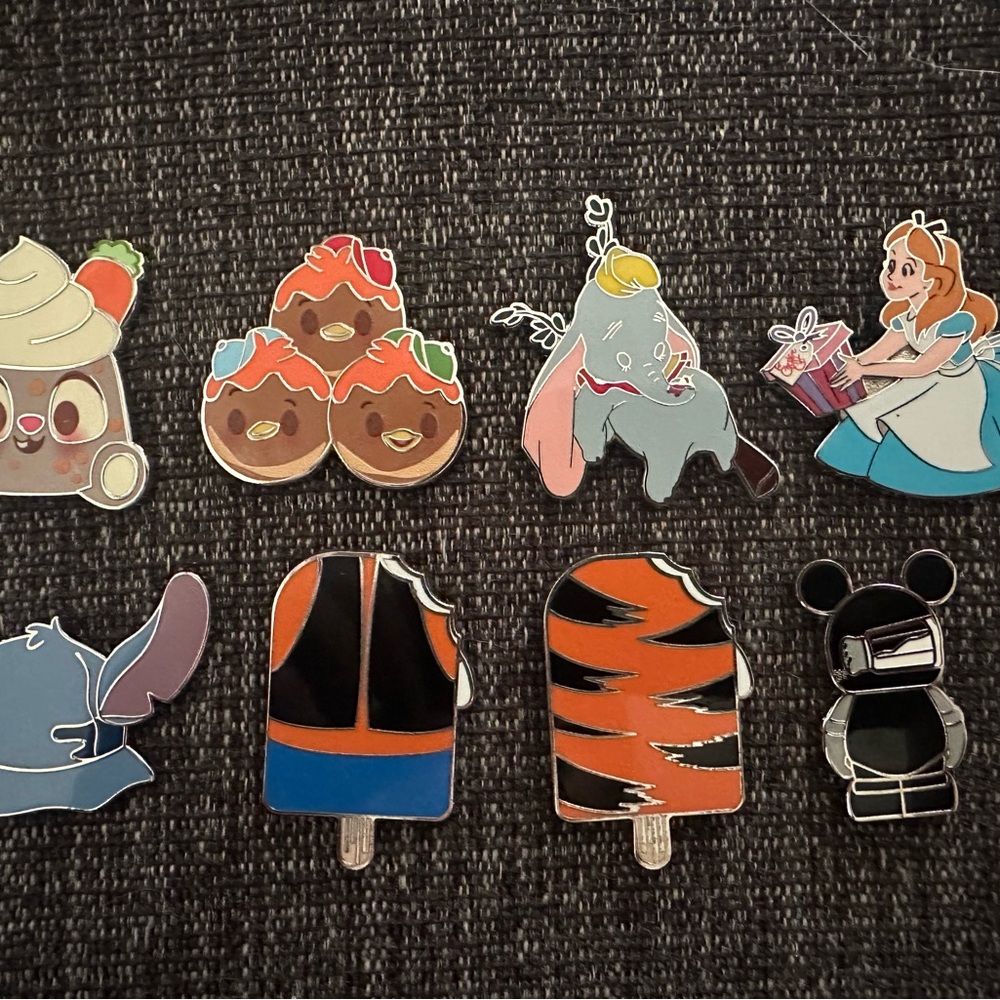 Disney Collectable Enamel Pins - (including Munchling & other Mystery Pins)